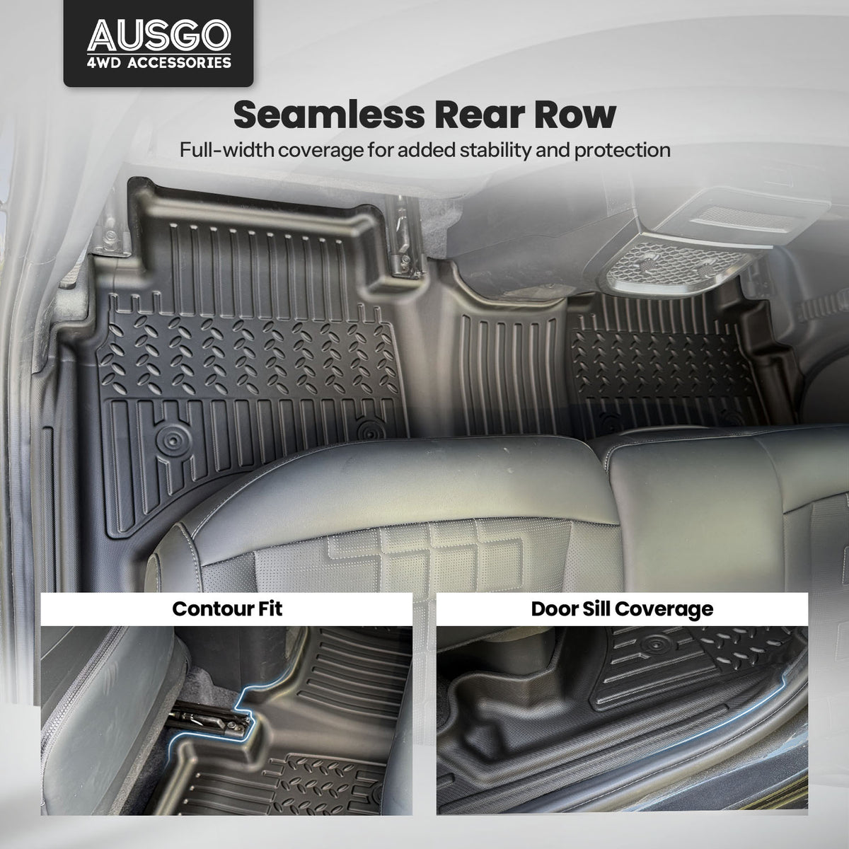 7D Car Floor Mats for KIA Tasman 2025-Onwards