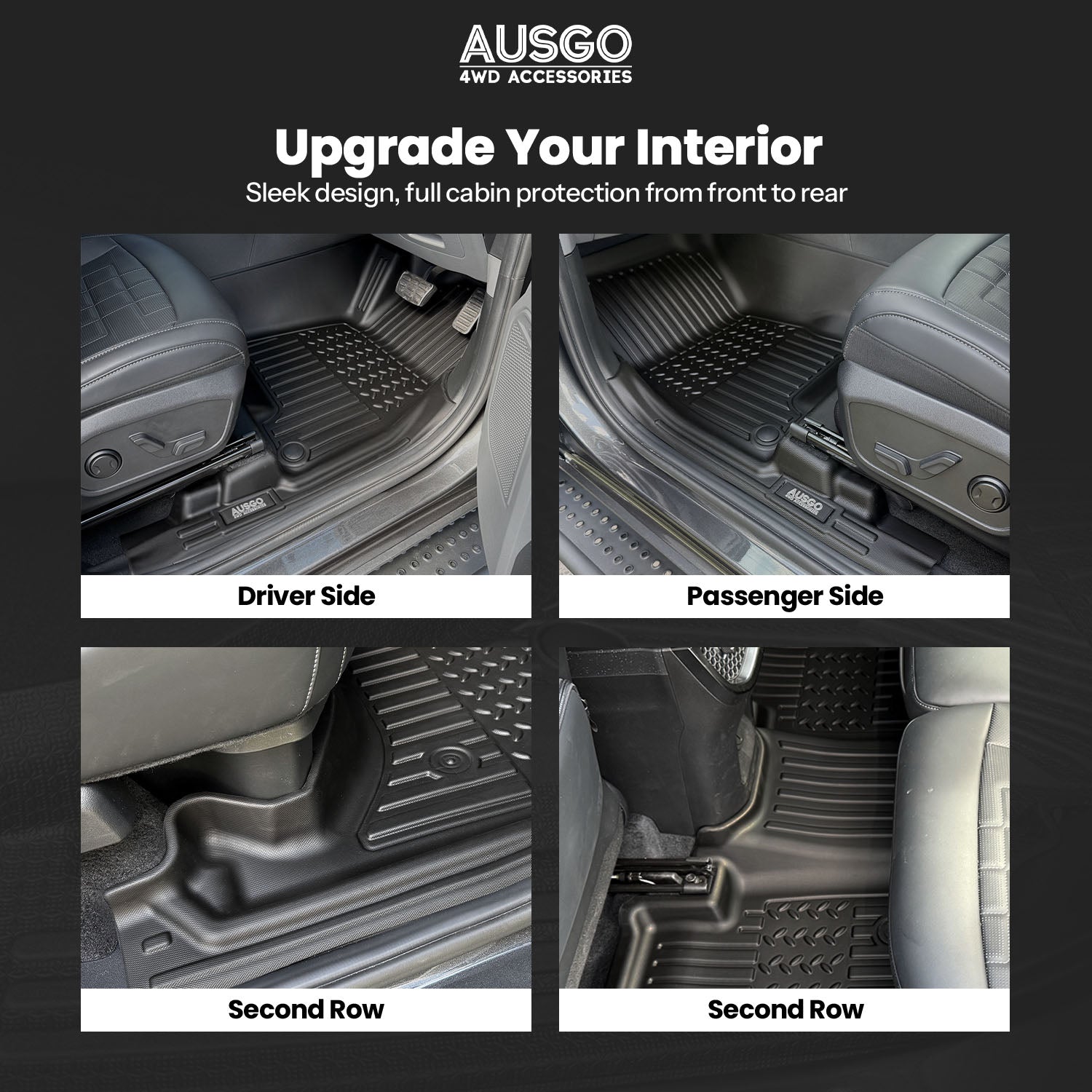7D Car Floor Mats for KIA Tasman 2025-Onwards