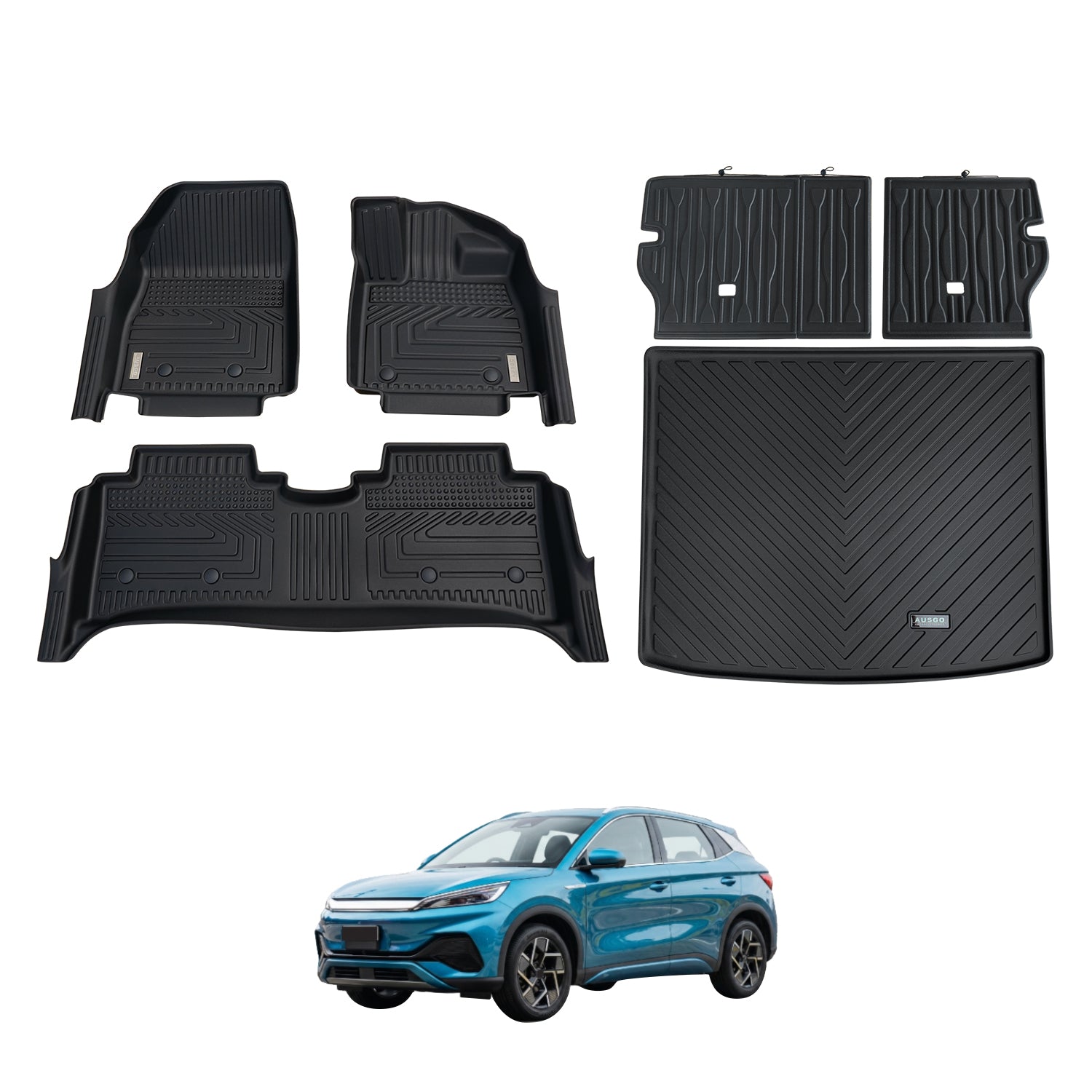 5D Car Floor Mats for BYD ATTO 3 2022-Onwards
