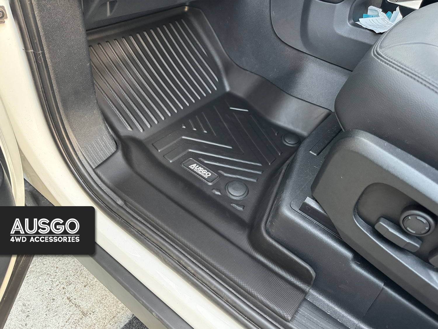 5D Car Floor Mats for Land Rover Defender L663 Series 2020-Onwards (Front Row)