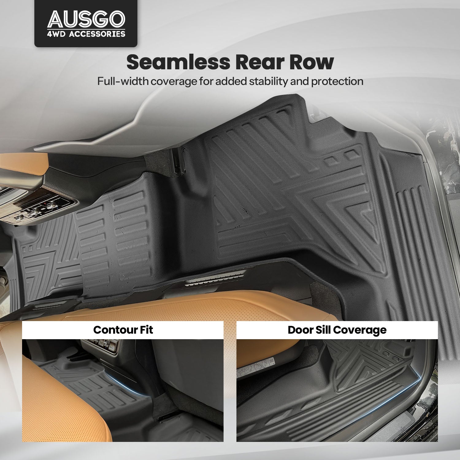 5D Car Floor Mats for LEXUS LX Series LX500d LX600 2021-Onwards