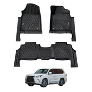 5D Car Floor Mats for Lexus LX570 LX Series 2013-2021