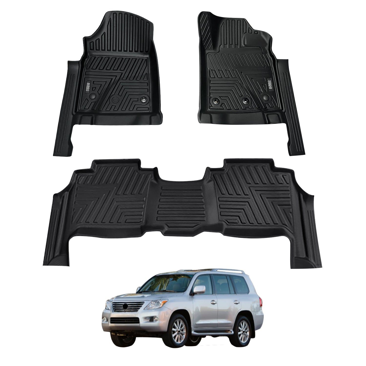 5D Car Floor Mats for Lexus LX570 LX Series 2013-2021