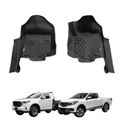 5D Injection Floor Mats for Mazda BT-50 BT50 Single / Extra Cab 2011-2020