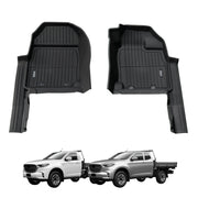 7D Injection Floor Mats for Mazda BT-50 BT50 Single / Extra Cab 2020-Onwards