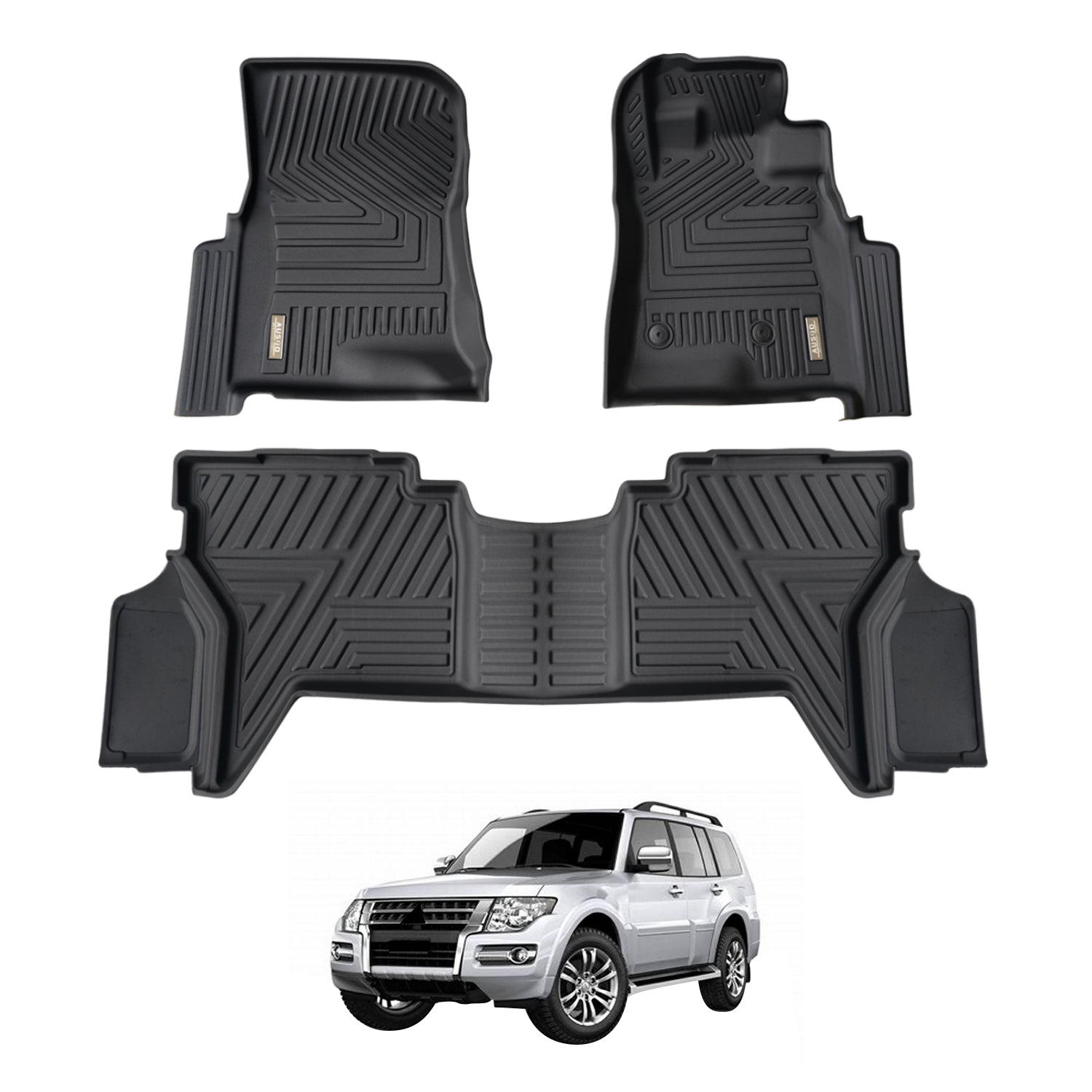 PRE-ORDER 5D Car Floor Mats for Mitsubishi Pajero 2000-2021