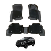 Double-Layer Car Floor Mats for Mitsubishi Pajero Sport 2015-Onwards