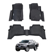 5D Car Floor Mats for Mitsubishi Triton ML MN Series Dual Cab 2006-2015