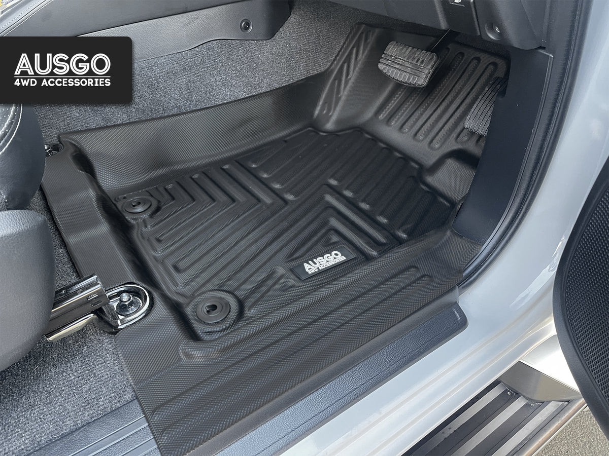 5D Car Floor Mats for Mitsubishi Triton MQ MR Series Dual Cab 2015-2024