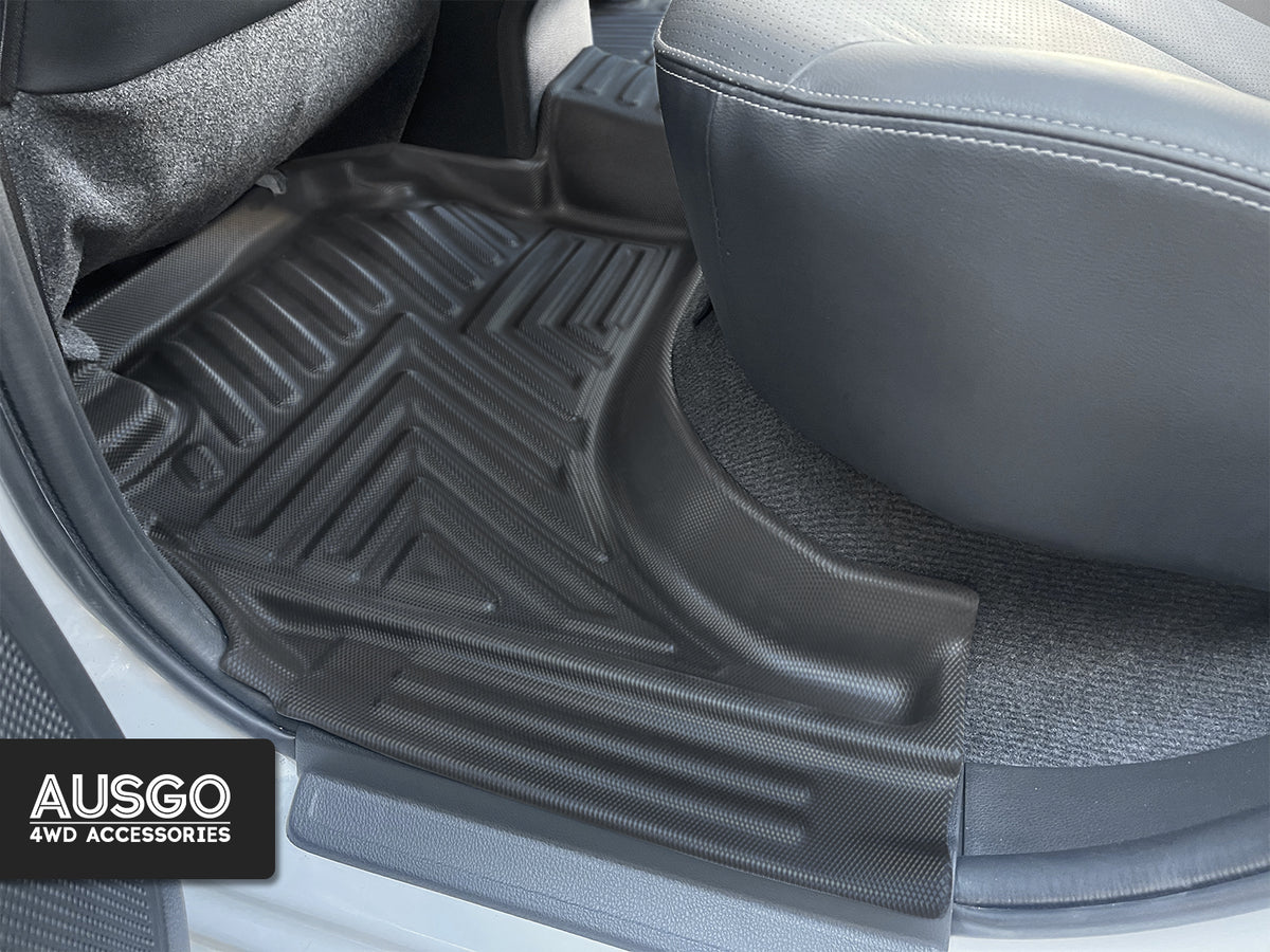 5D Car Floor Mats for Mitsubishi Triton MQ MR Series Dual Cab 2015-2024