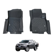 5D Car Floor Mats for Mitsubishi Triton ML MN Series Dual Cab 2006-2015