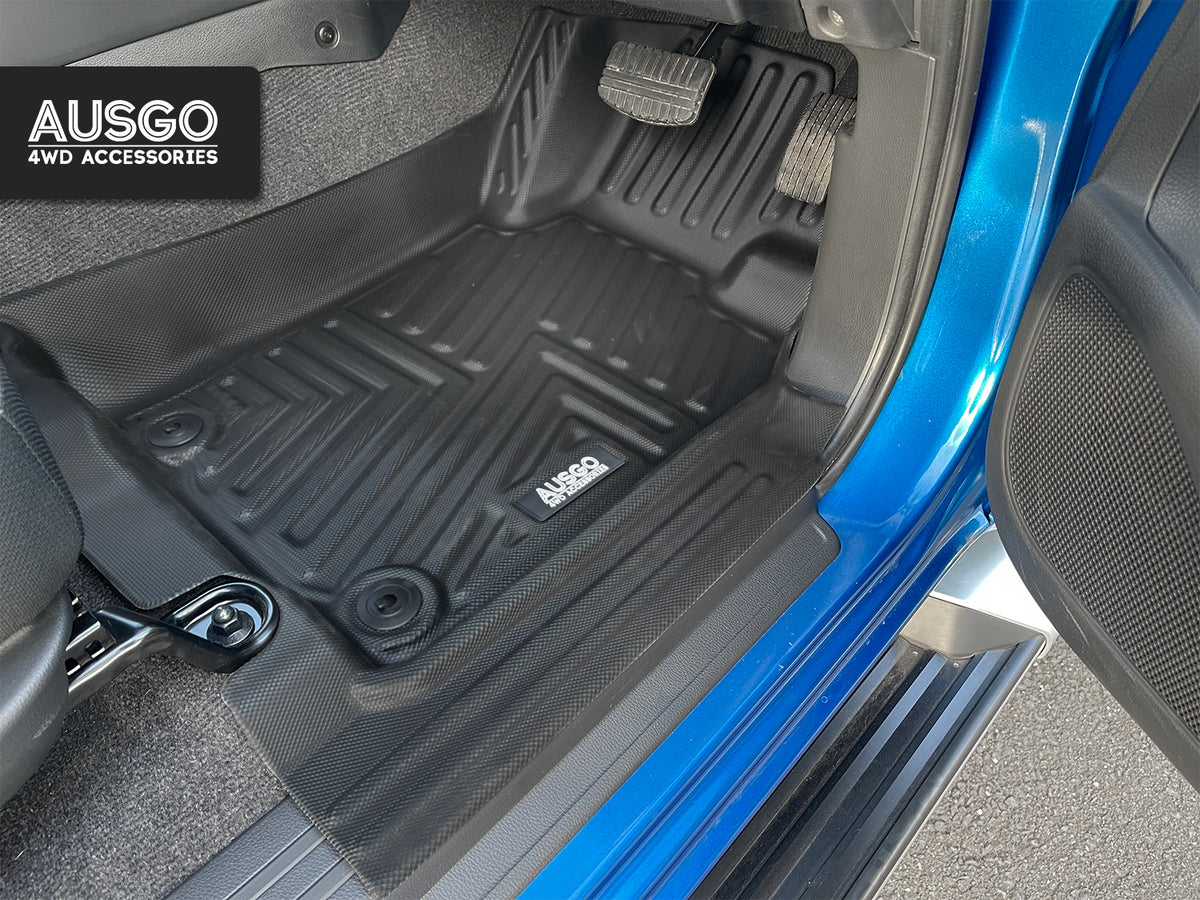 5D Car Floor Mats for Mitsubishi Triton MQ MR Series Single / Extra Cab 2015-2024