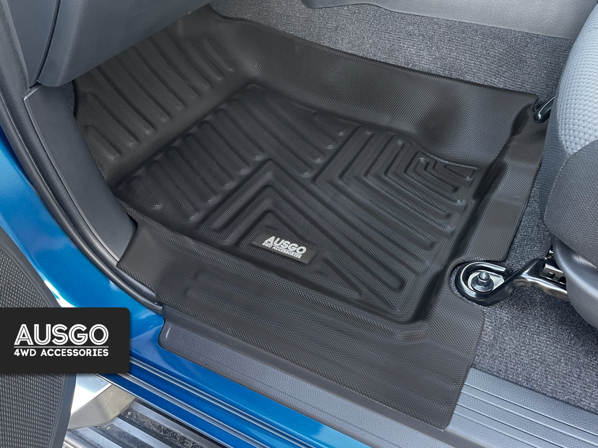 5D Car Floor Mats for Mitsubishi Triton MQ MR Series Single / Extra Cab 2015-2024