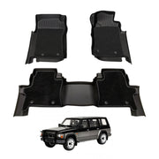 Double-Layer Car Floor Mats for Nissan Patrol GQ Y60 1988-1997