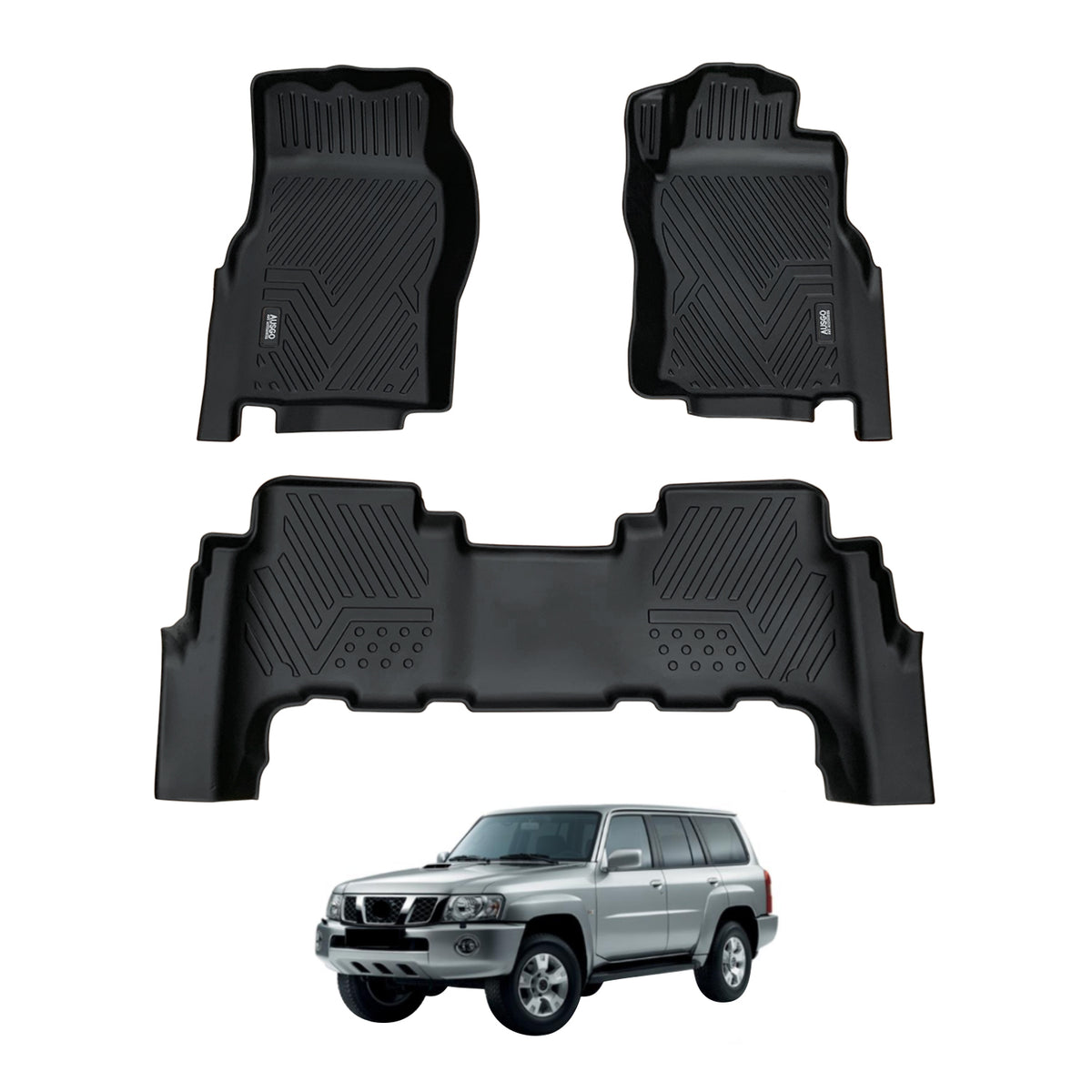 5D Car Floor Mats for Nissan Patrol GU Y61 1997-2015