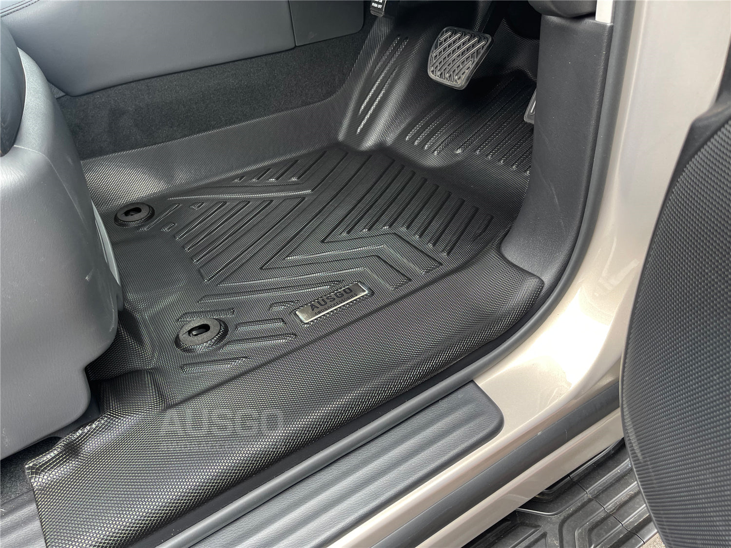 5D Car Floor Mats Boot Liner for Nissan Patrol Y62 7-Seat 2012-Onwards