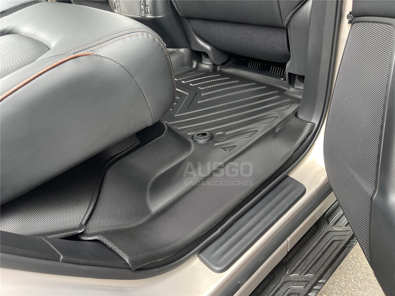 5D Car Floor Mats Boot Liner for Nissan Patrol Y62 7-Seat 2012-Onwards