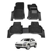 Double-Layer Car Floor Mats for Porsche Cayenne 9YA Series 2018-Onwards