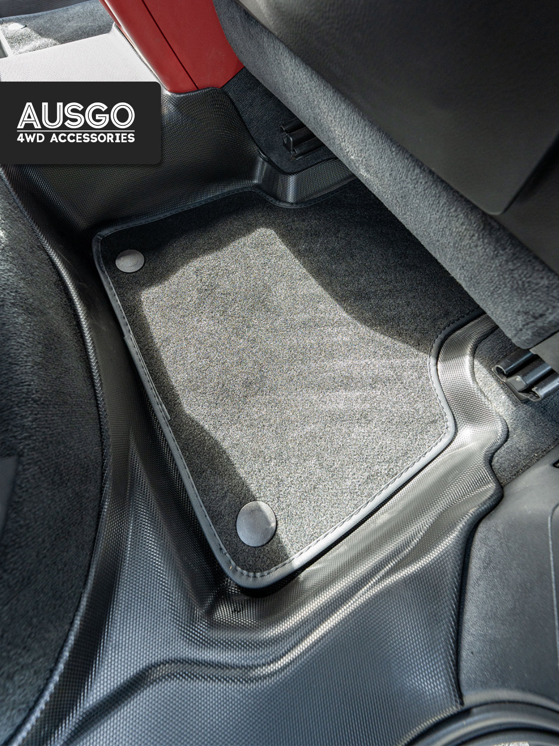 Double-Layer Car Floor Mats for Porsche Cayenne 9YA Series 2018-Onwards