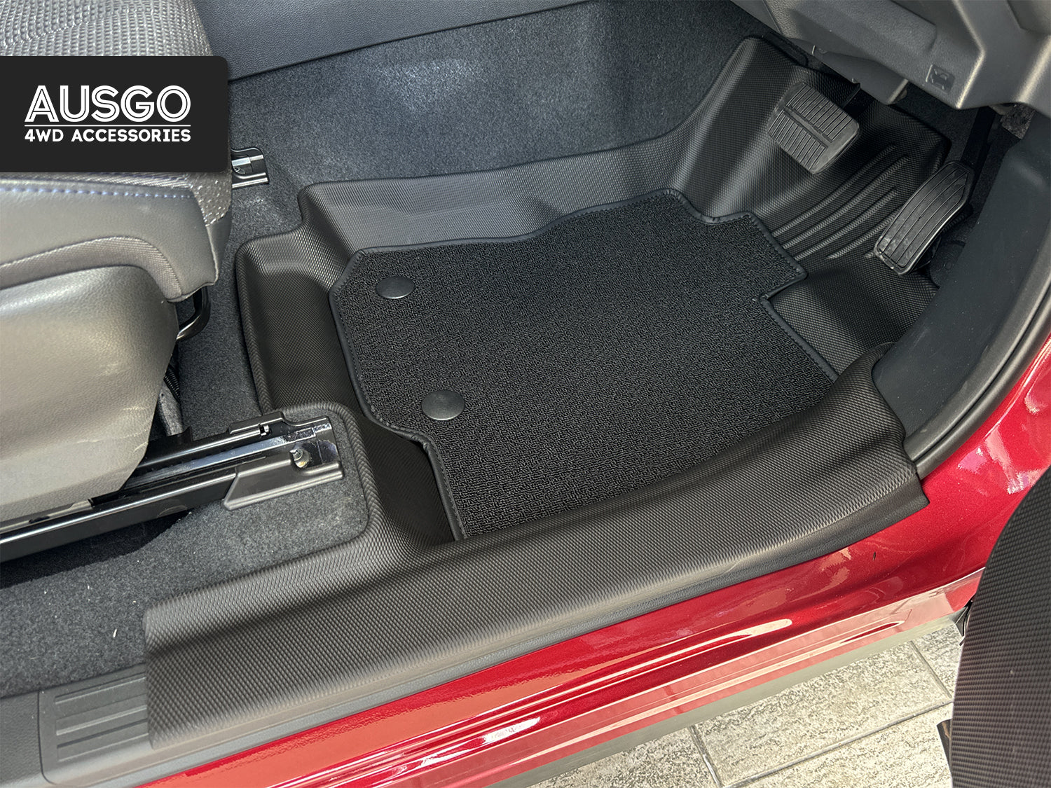Double-Layer Car Floor Mats for Subaru Forester 2025-Onwards