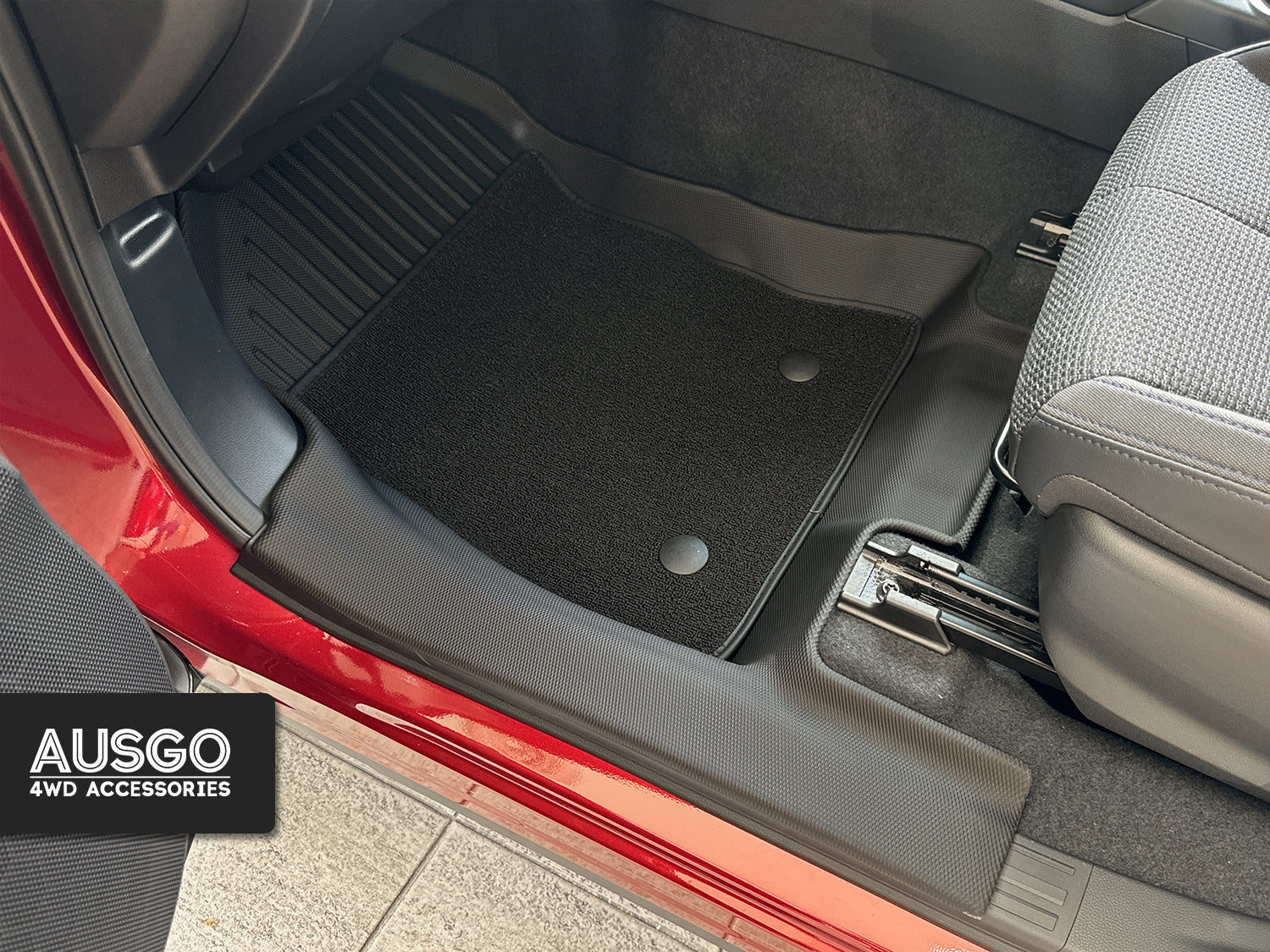 Double-Layer Car Floor Mats for Subaru Forester 2025-Onwards