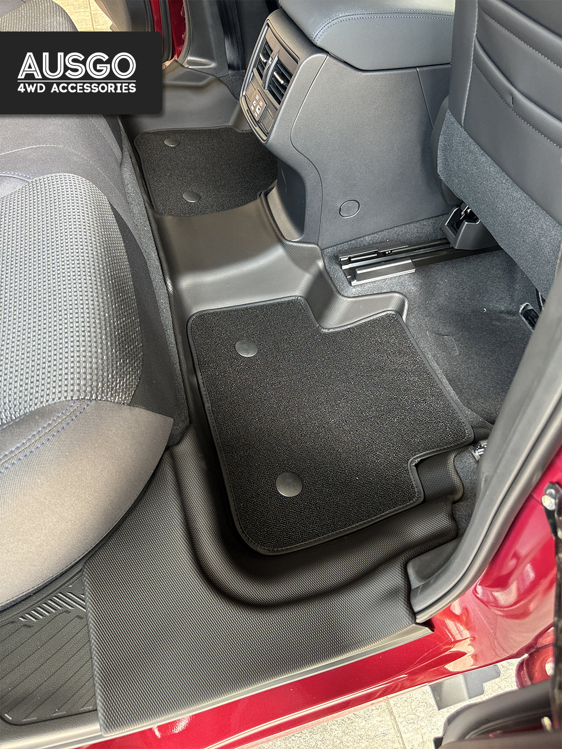 Double-Layer Car Floor Mats for Subaru Forester 2025-Onwards