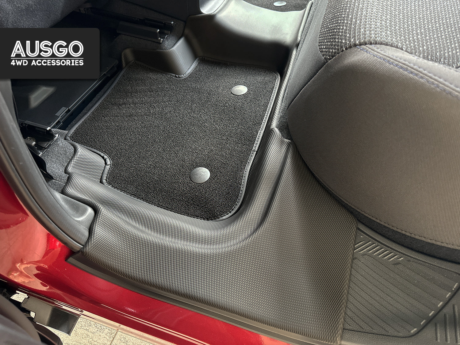 Double-Layer Car Floor Mats for Subaru Forester 2025-Onwards