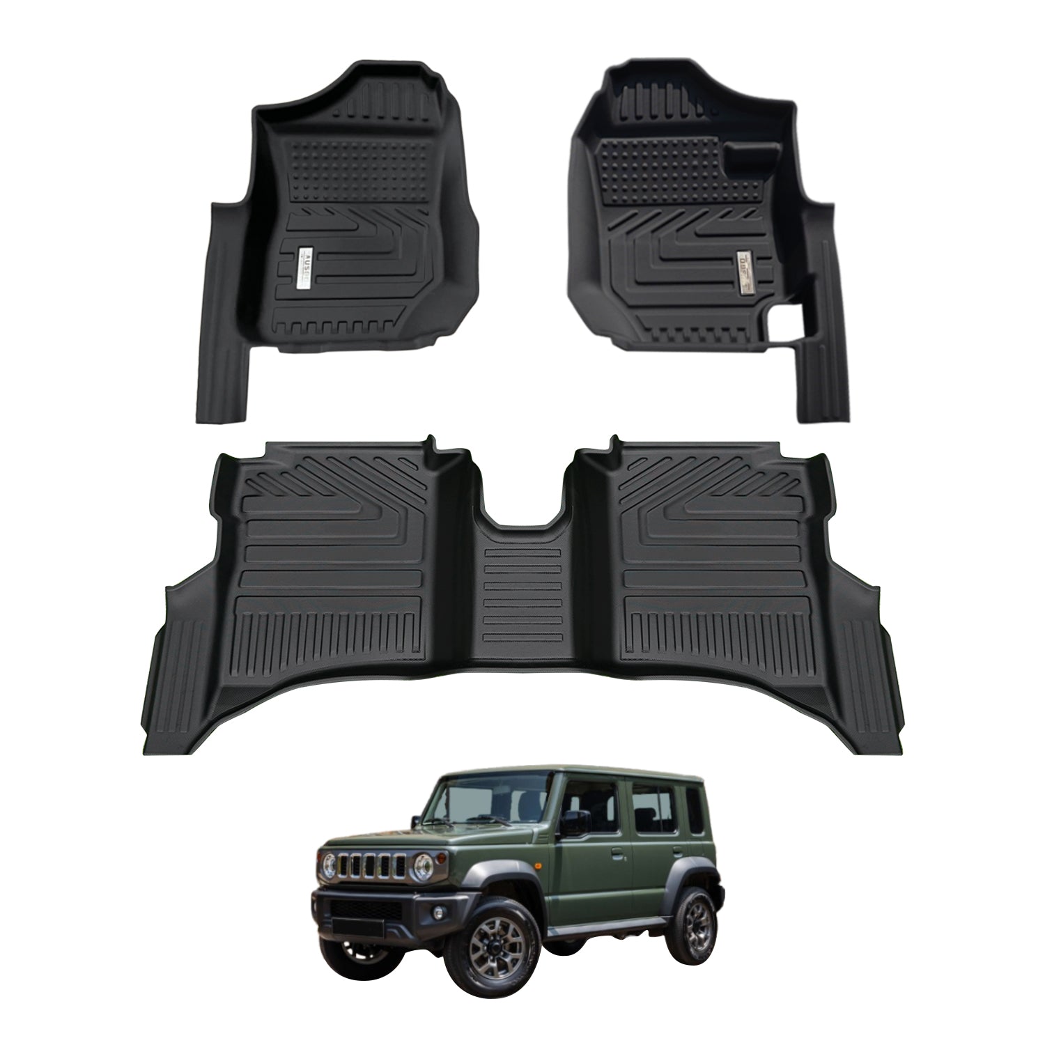 5D Car Floor Mats for Suzuki Jimny XL 5-Door 2023-Onwards
