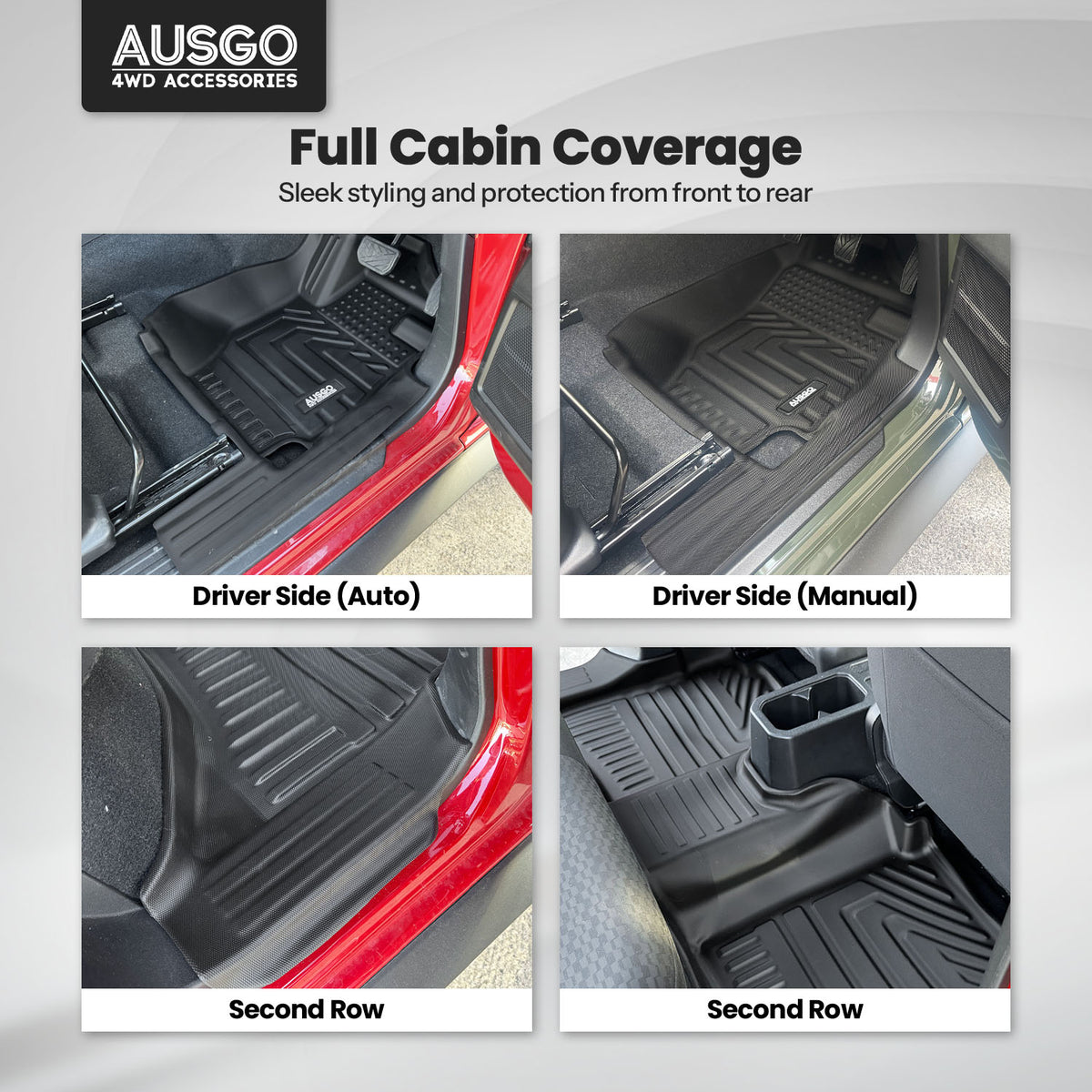5D Car Floor Mats for Suzuki Jimny XL 5-Door 2023-Onwards