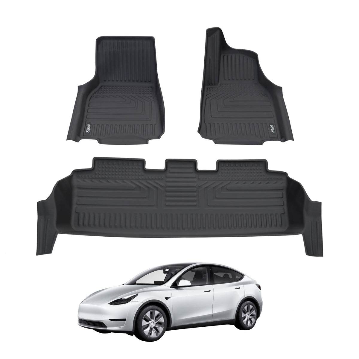 5D Car Floor Mats for Tesla Model Y 2022-2025