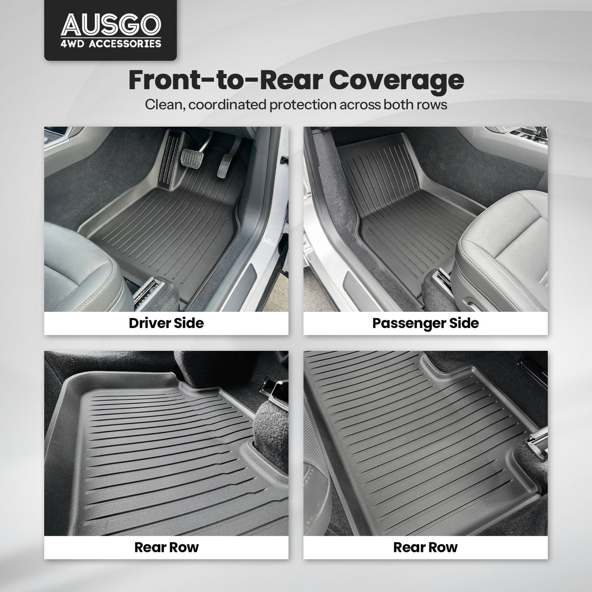 Injection 3D Car Floor Mats for Tesla Model Y Juniper 2025-Onwards
