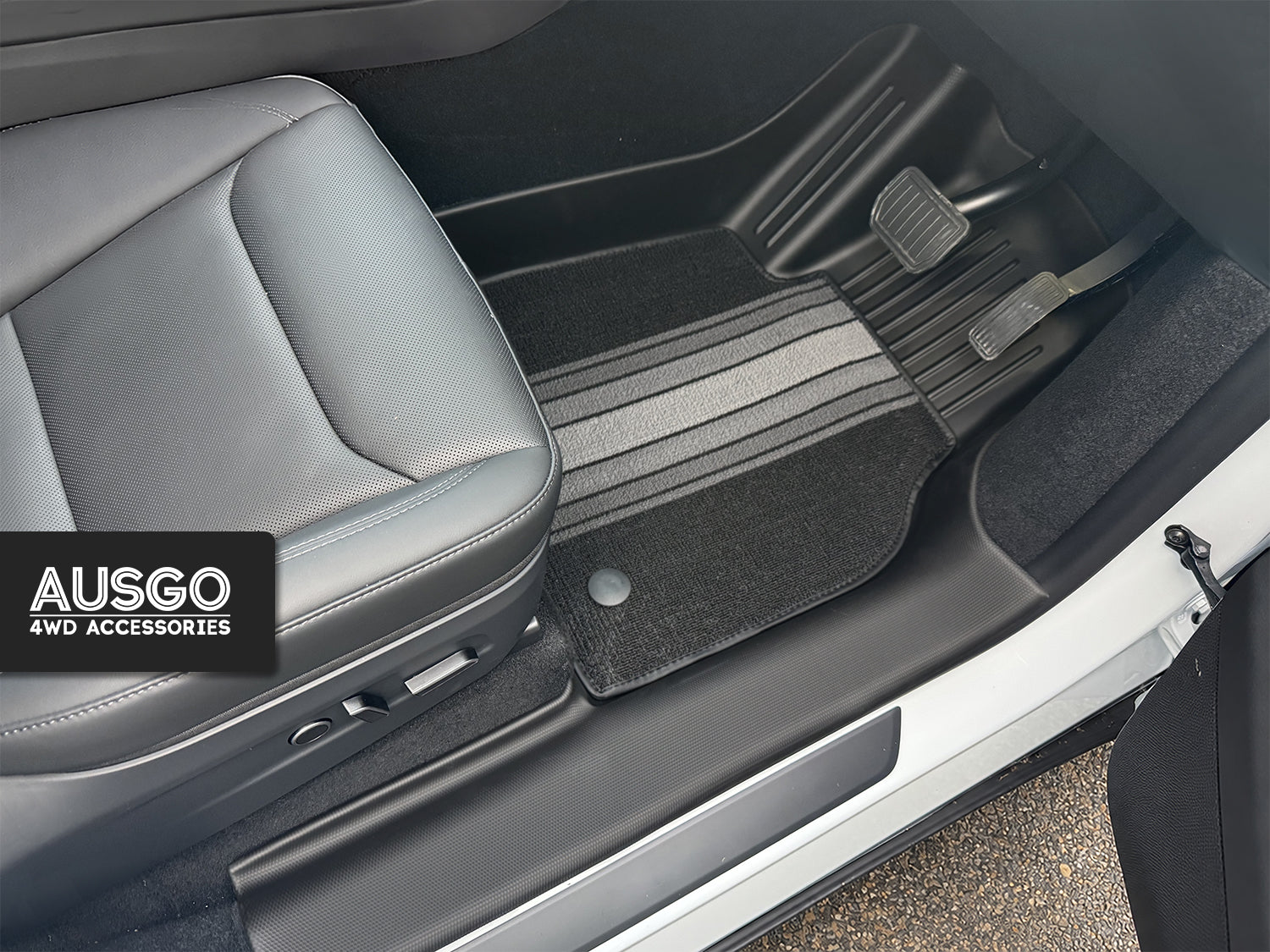Double-Layer Car Floor Mats for Tesla Model Y Juniper 2025-Onwards