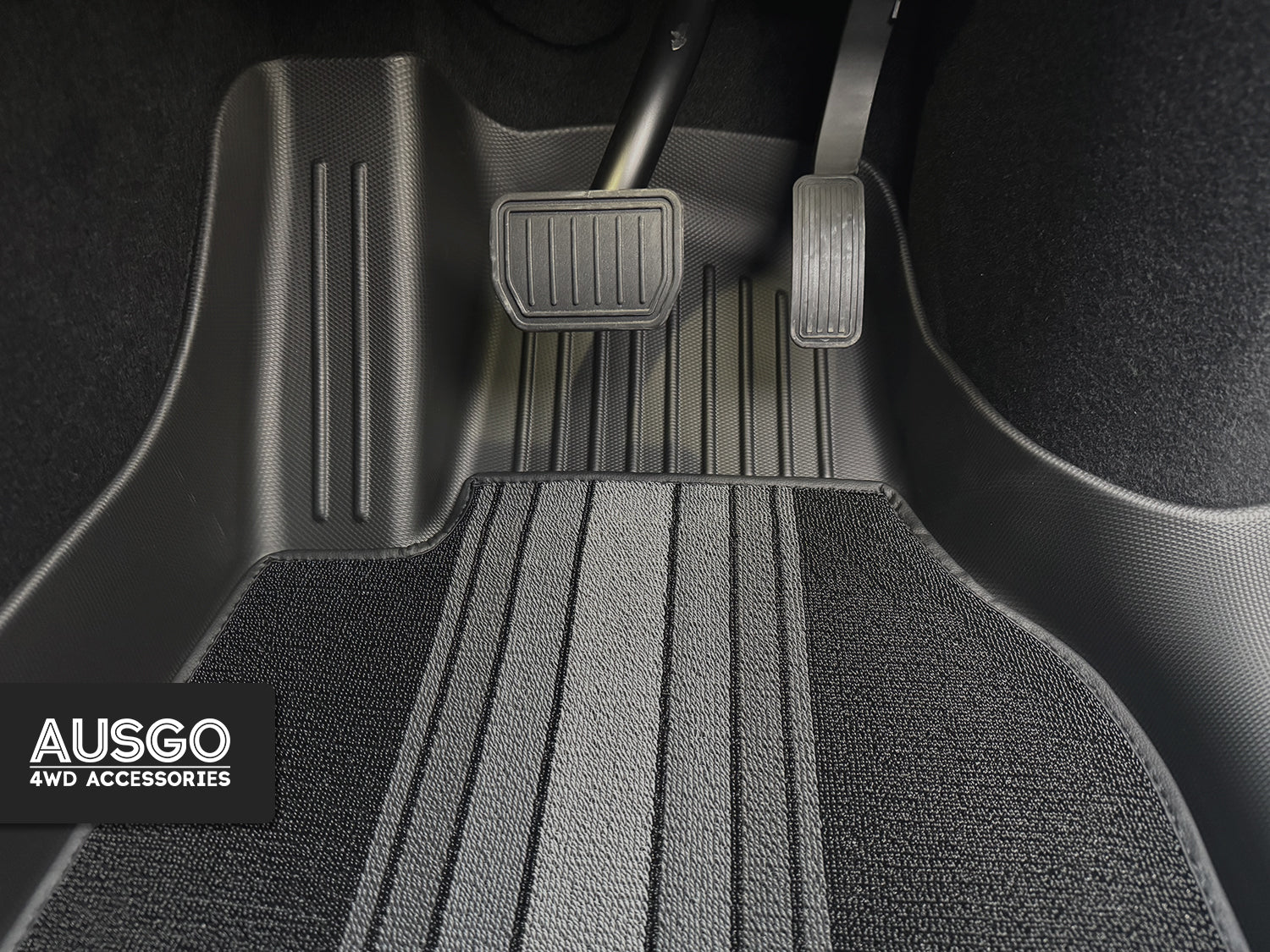 Double-Layer Car Floor Mats for Tesla Model Y Juniper 2025-Onwards