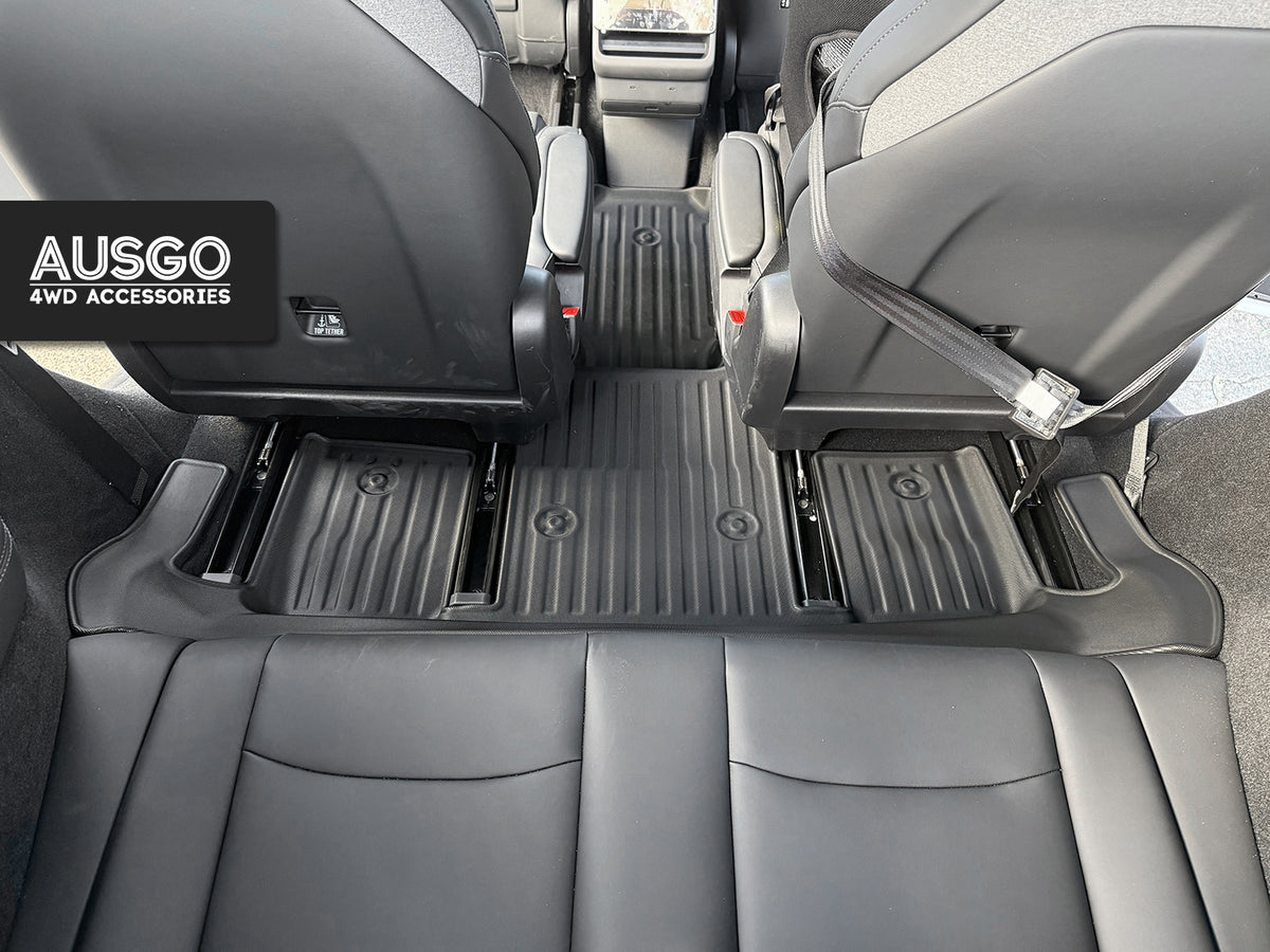 3D Car Floor Mats for Tesla Model Y L 6-Seat 2026-Onwards