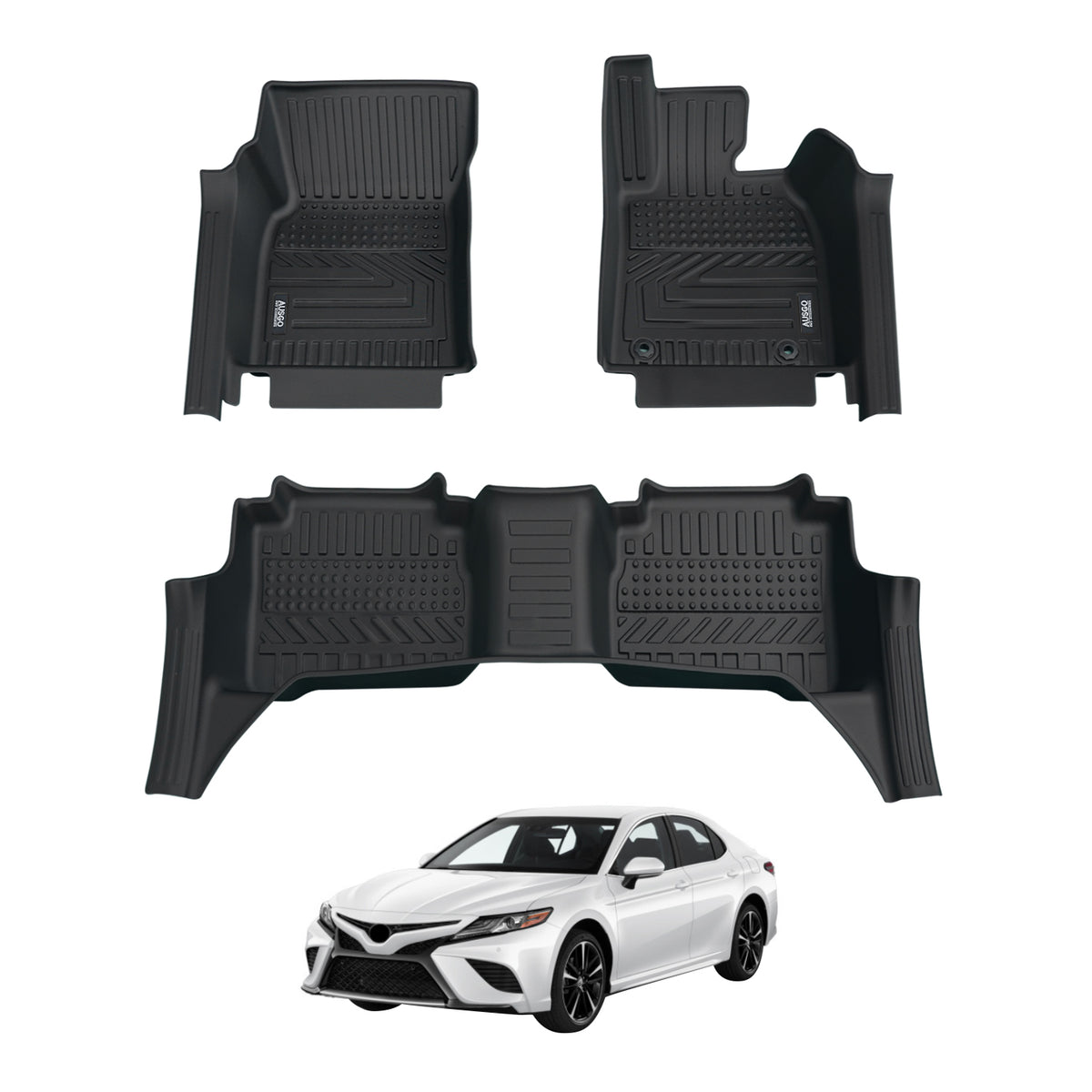 5D Car Floor Mats for Toyota Camry Hybrid 2017-2024