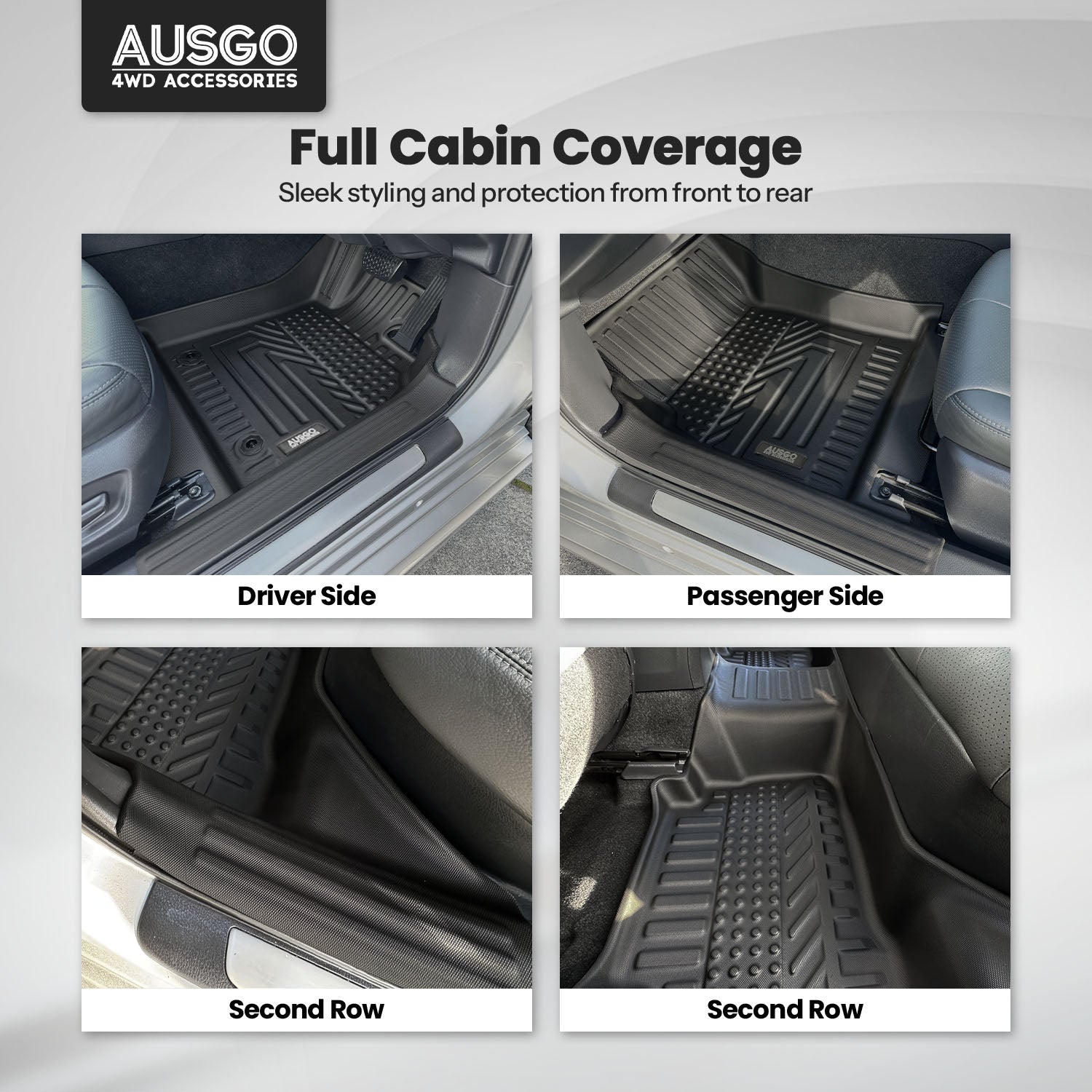 5D Car Floor Mats for Toyota Camry Hybrid 2017-2024