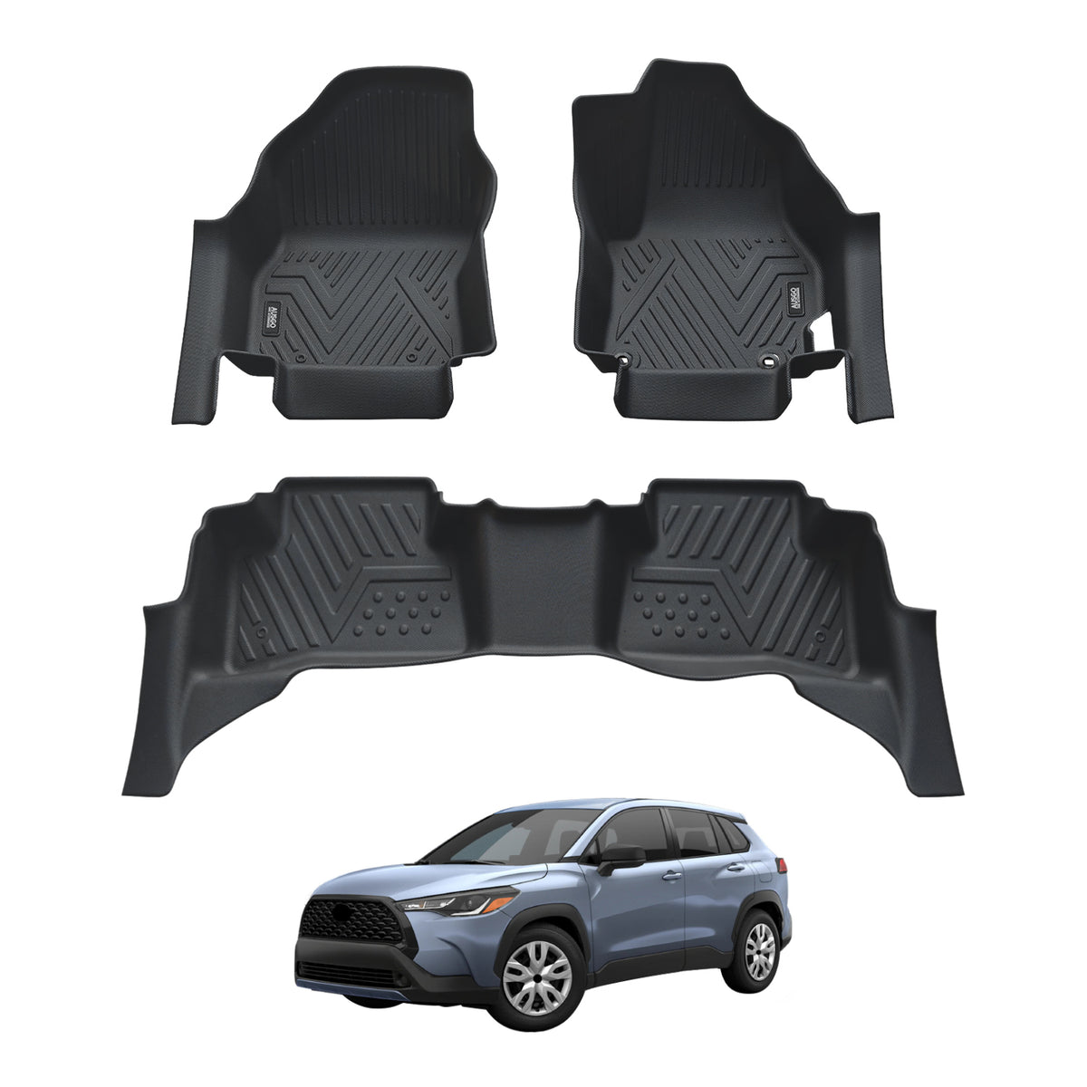 PRE-ORDER 5D Car Floor Mats for Toyota Corolla Cross 2022-Onwards