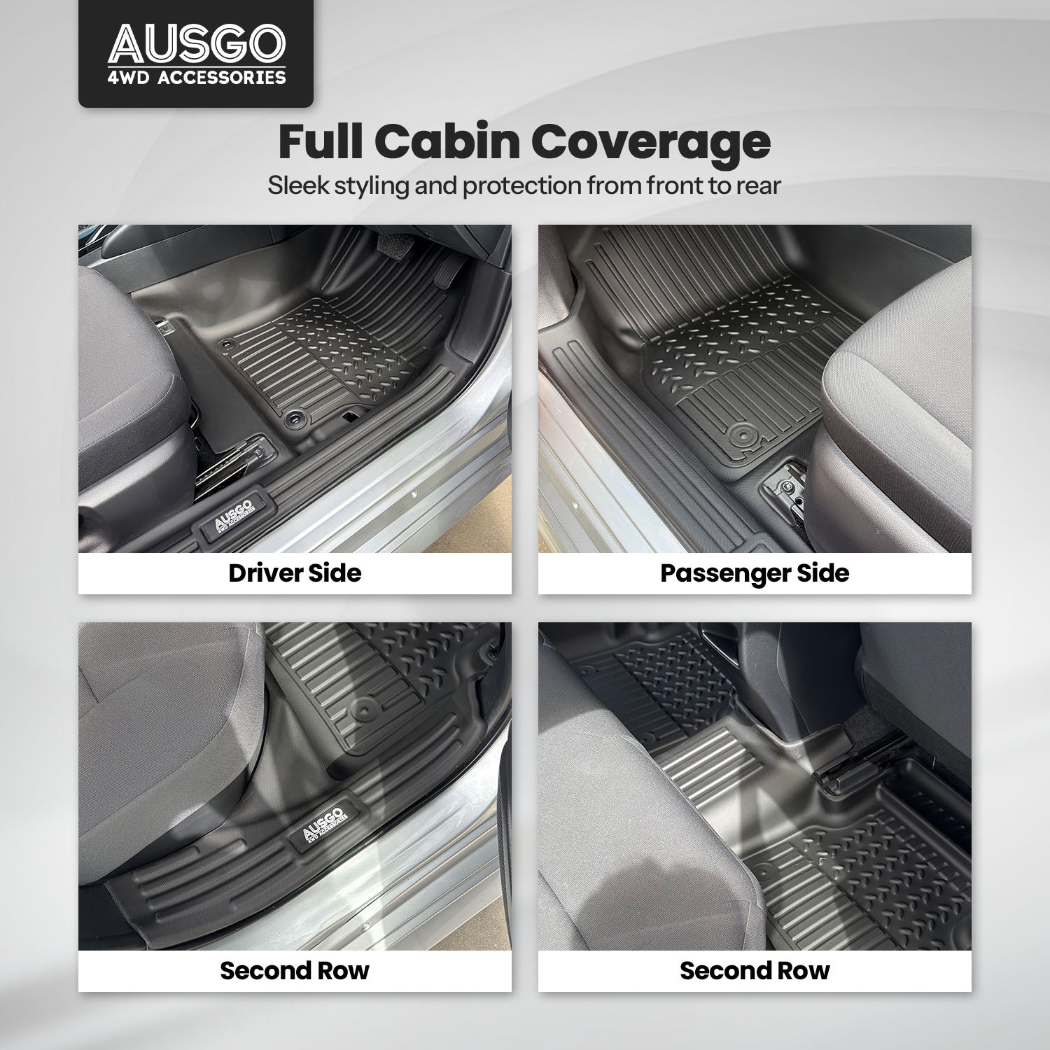 7D Car Floor Mats for Toyota Corolla Petrol Sedan 2019-Onwards