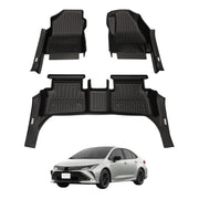 7D Car Floor Mats for Toyota Corolla Sedan 2019-Onwards