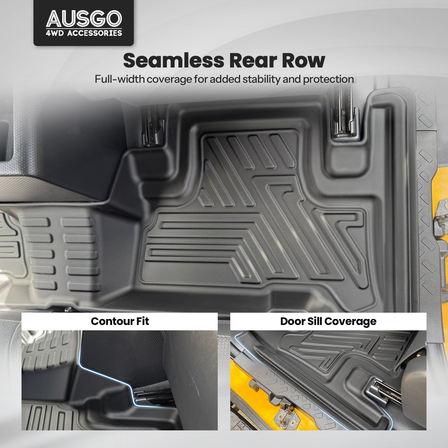 7D Car Floor Mats for Toyota FJ Cruiser 2011-2016