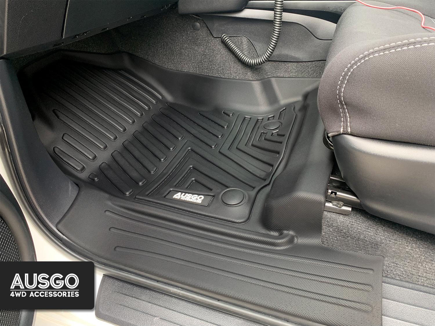 5D Car Floor Mats for Toyota Fortuner Auto Transmission 2015-Onwards