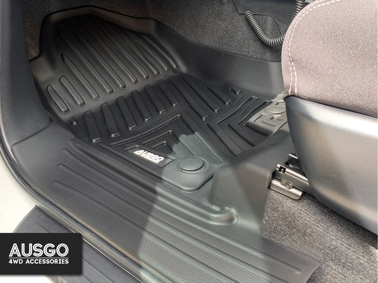 5D Car Floor Mats for Toyota Fortuner Auto Transmission 2015-Onwards