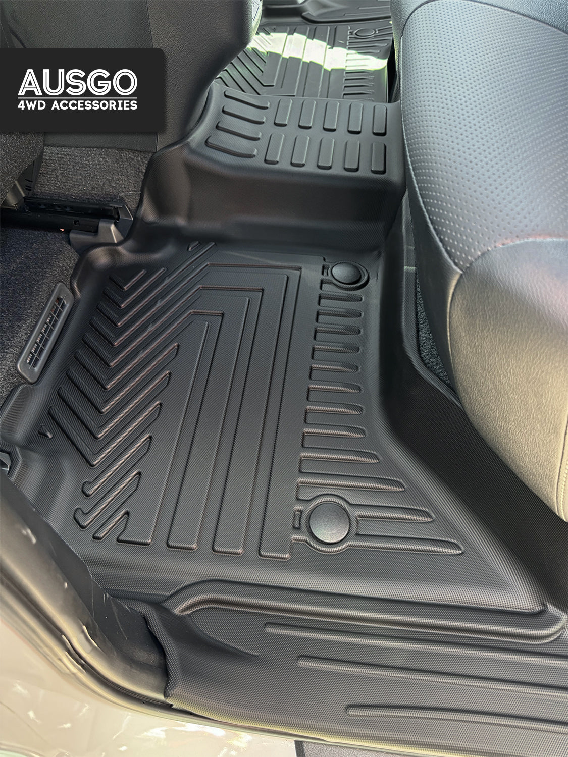 5D Car Floor Mats for Toyota Hilux Dual Cab 2015-2025 Manual Trans