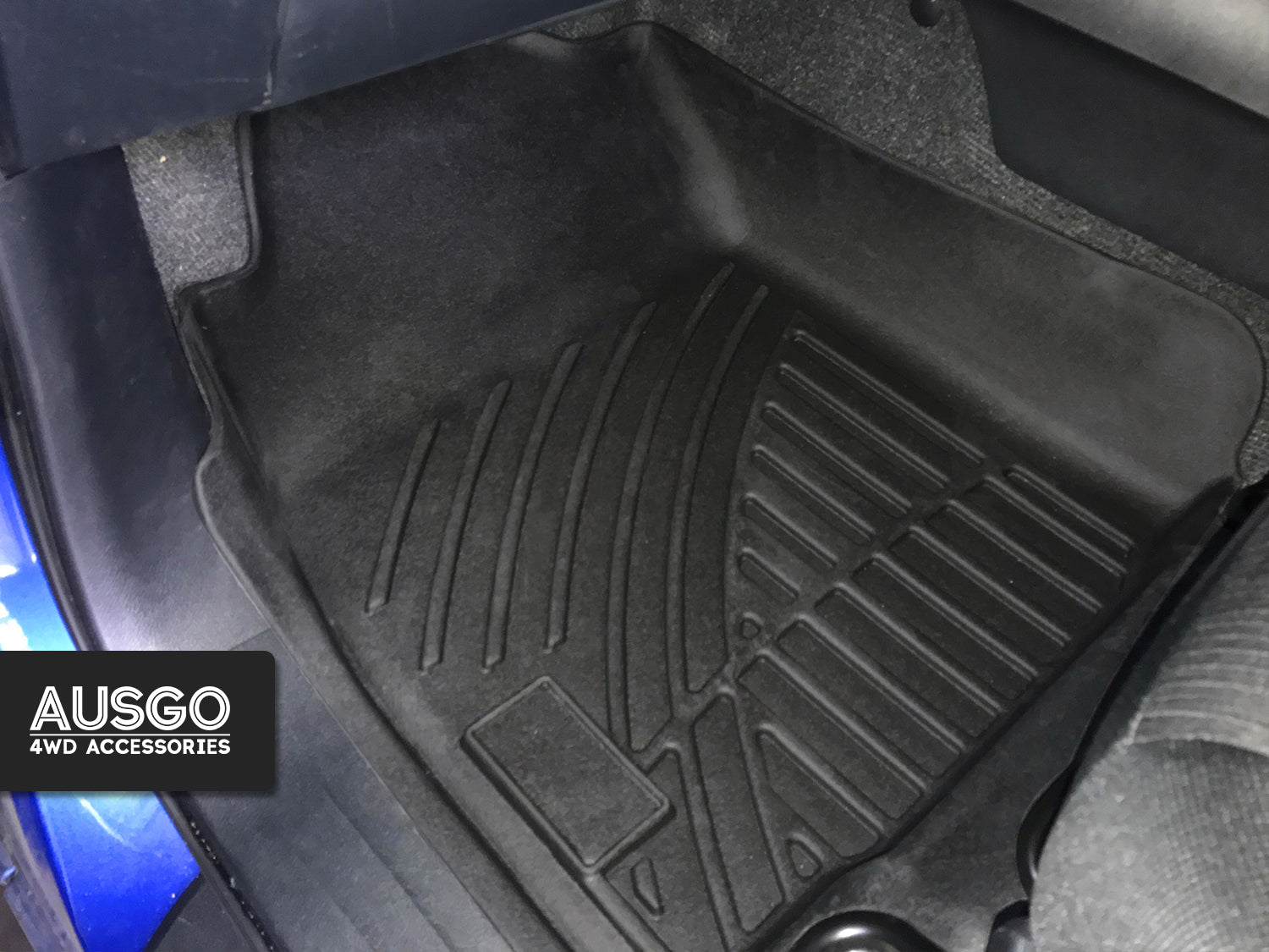3D Floor Mats for Toyota Hilux Dual Cab 2015-2025 Auto Trans