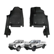 7D Injection Floor Mats for Toyota Hilux Single / Extra Cab 2025-Onwards