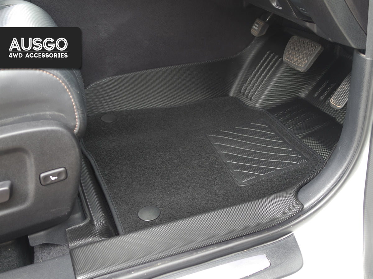 Double-Layer Car Floor Mats for Toyota Kluger 2013-2020