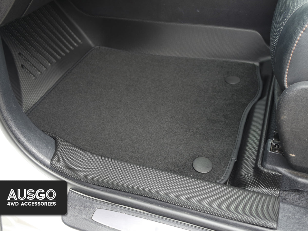 Double-Layer Car Floor Mats for Toyota Kluger 2013-2020