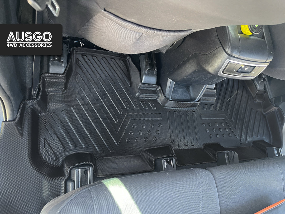Double-Layer Car Floor Mats for Toyota Kluger 2013-2020