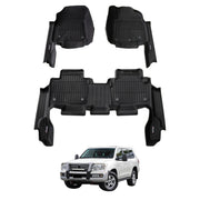 7D Injection Floor Mats for Toyota Land Cruiser 200 Series 2007-2012