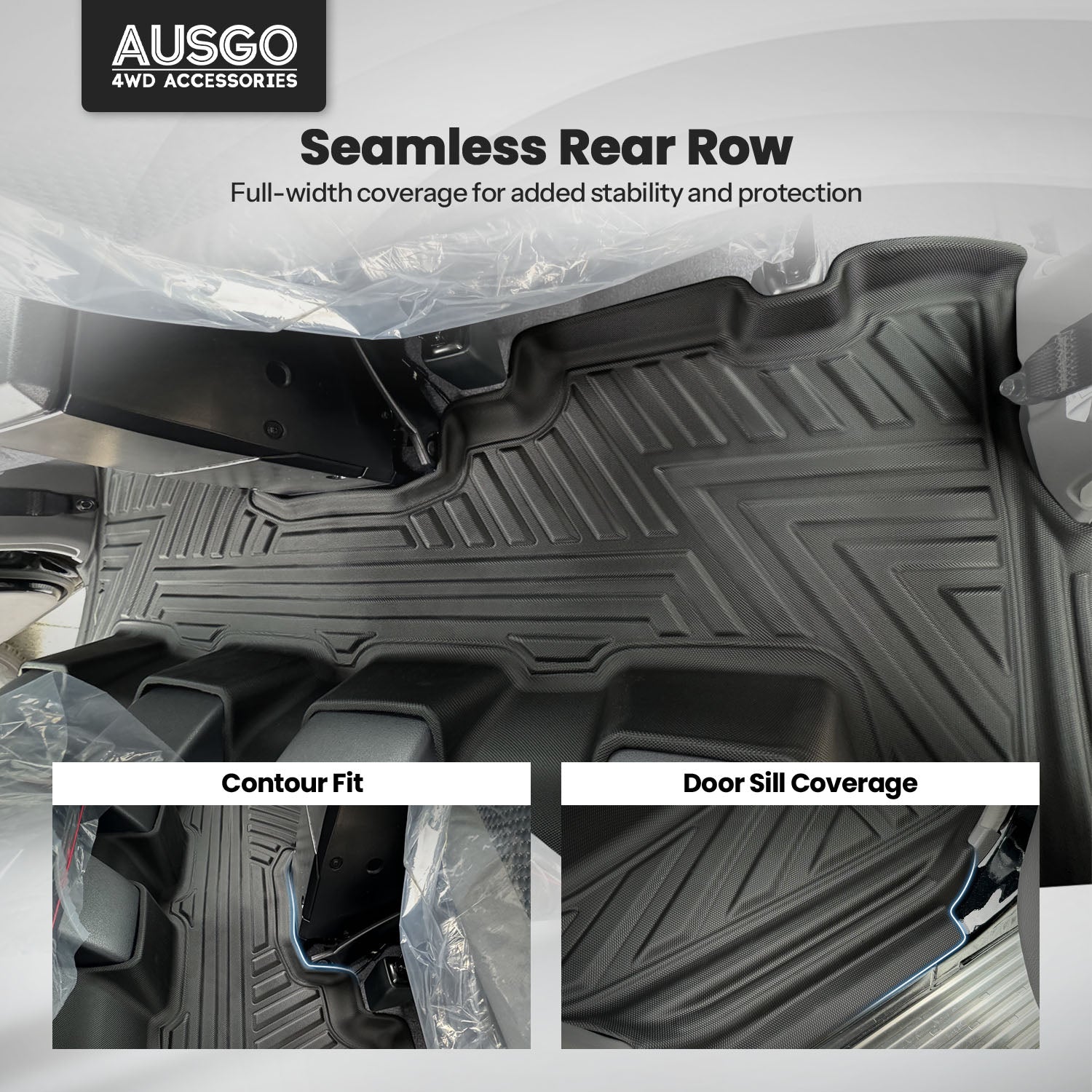 5D Car Floor Mats for Toyota Land Cruiser 76 Series 2023-Onwards